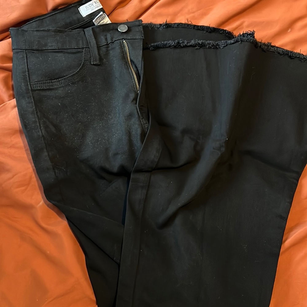 Judy blue black bell bottoms